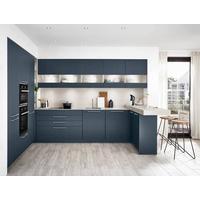 Planska Kuhinja Easytouch - bijela/plava, Moderno, drvni materijal - Nobilia