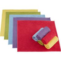 Mikrofasertuch Ricky in diversen Farben - Pink/Gelb (35/35cm) - Modern Living