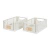 KLAPPBOX KNUT - S - vit, Modern, plast (25/17/10cm) - Mömax