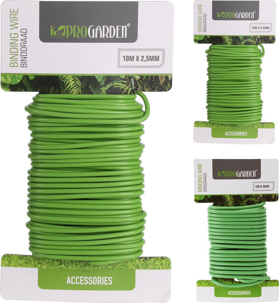 Kötöződrót Progarden - zöld, fém