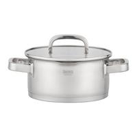 Lonac Za Kuhanje Silver Line 2,9l - boje oplemenjenog čelika/prozirno, Konvencionalno, staklo/metal (20/9,5cm) - Gourmesto