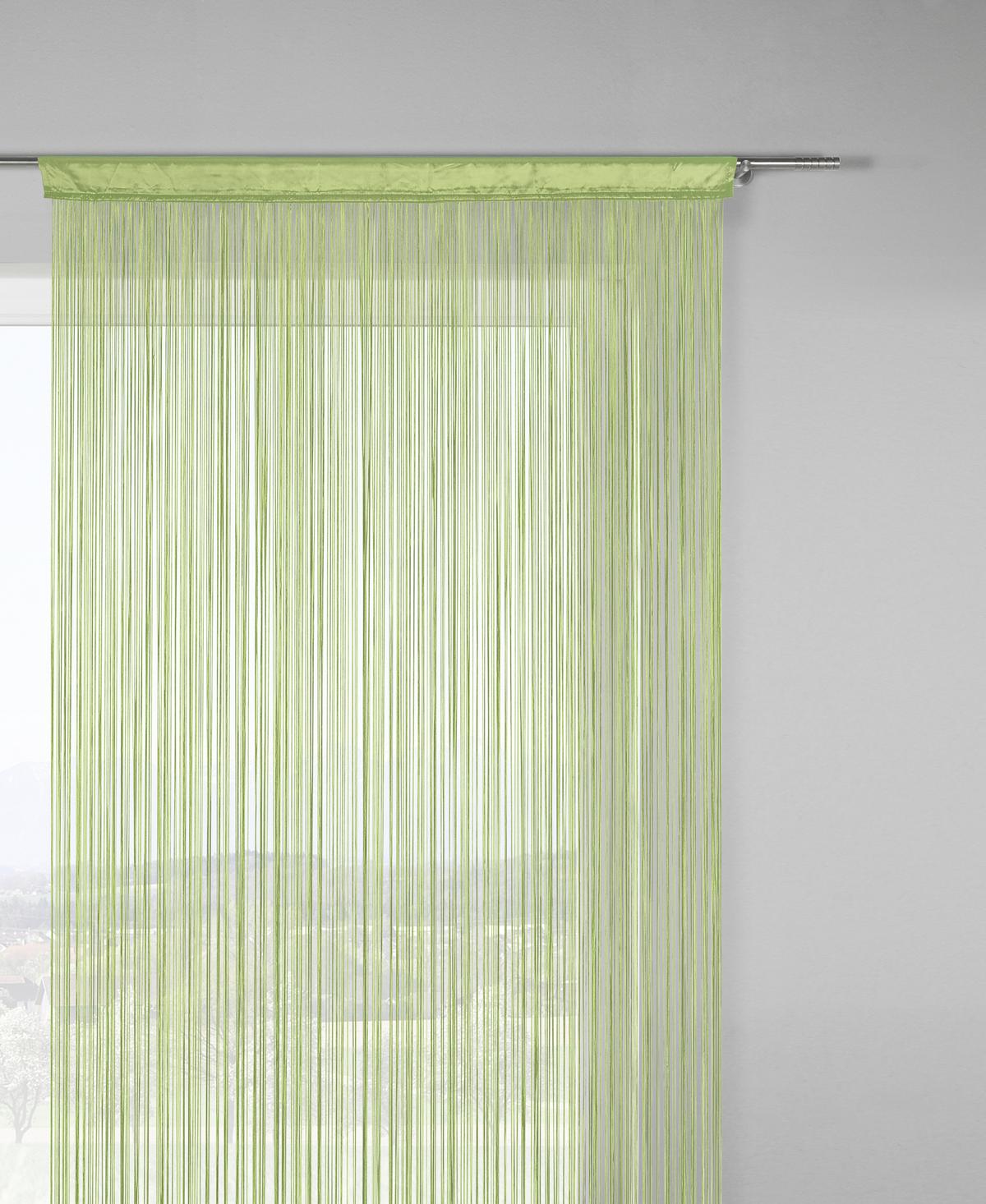 Zsinórfüggöny Promotion 90/200 - lila/kék, Konventionell, textil (90/200cm) - Based