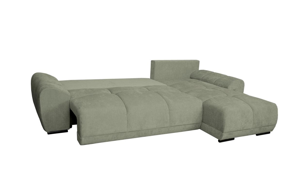 Coltar BONN - verde mentă, Modern, textil (296/89/182cm) - Modern Living