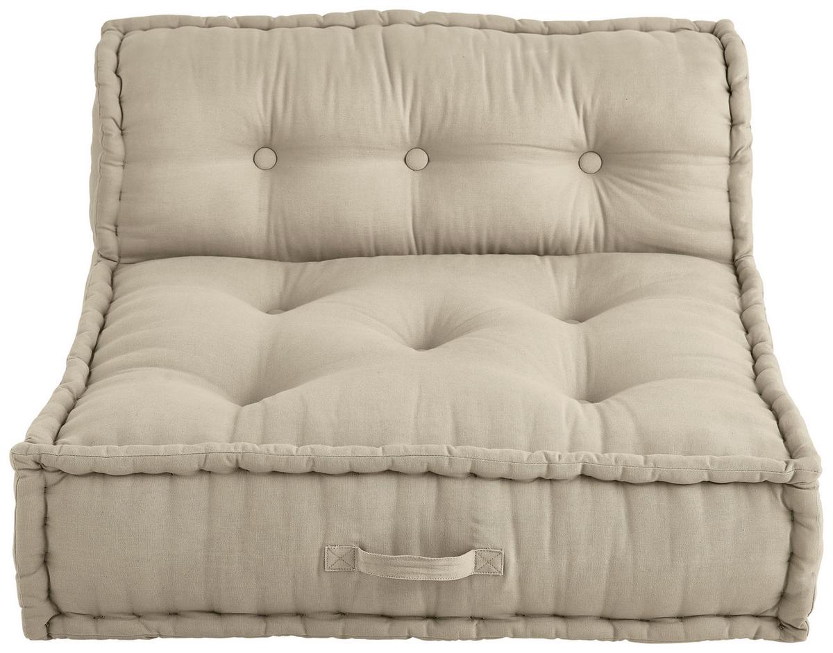 ELEMENT DO SOFY SPACE - kolor piaskowy, Trend, tkanina (80/43/80cm) - P & B