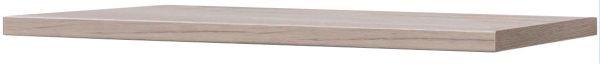 Arbeitsplatte in Anthrazit/Eiche - Eichefarben, Holzwerkstoff (220/60cm) - FlexWell
