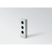 Steckdosenelement 413700, 3 Steckdosen - Weiß, MODERN (9,5/27,4/5,3cm) - Vogt