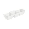 Snackschale Tacoma in Weiß - Weiß, LIFESTYLE, Keramik (30cm) - PREMIUM LIVING