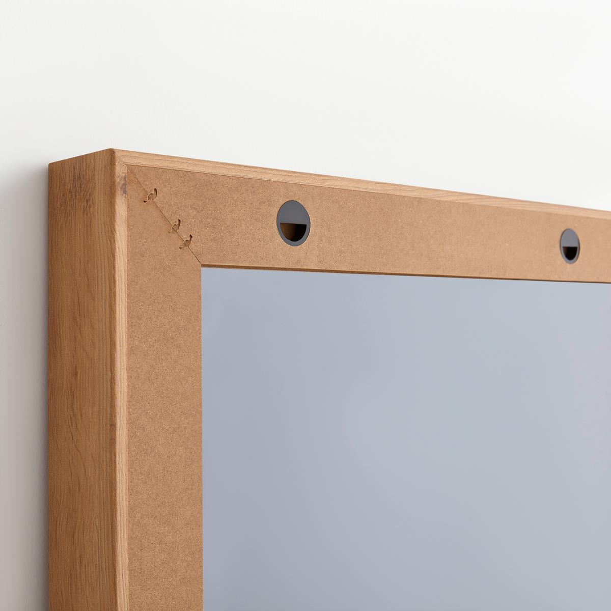 Wandspiegel Mota in Hellbraun ca. 60x170cm - Hellbraun, Modern, Glas/Holzwerkstoff (60/170cm) - Premium Living