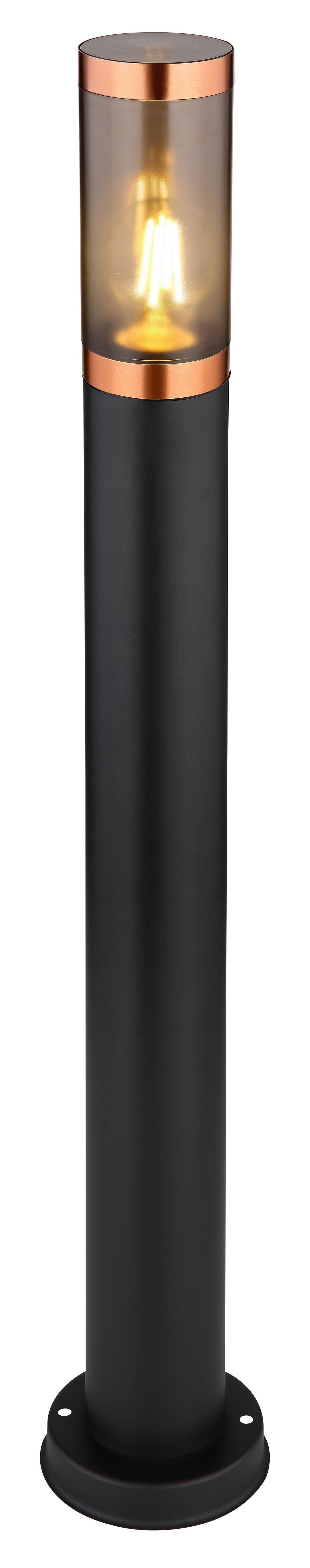 Cestna Svetilka 31588bc - siva/črna, Design, kovina/umetna masa (12,7/80cm) - Globo
