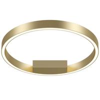 DECKENLEUCHTE RIM - Messingfarben, Trend, Metall (40/3,5cm) - MAYTONI