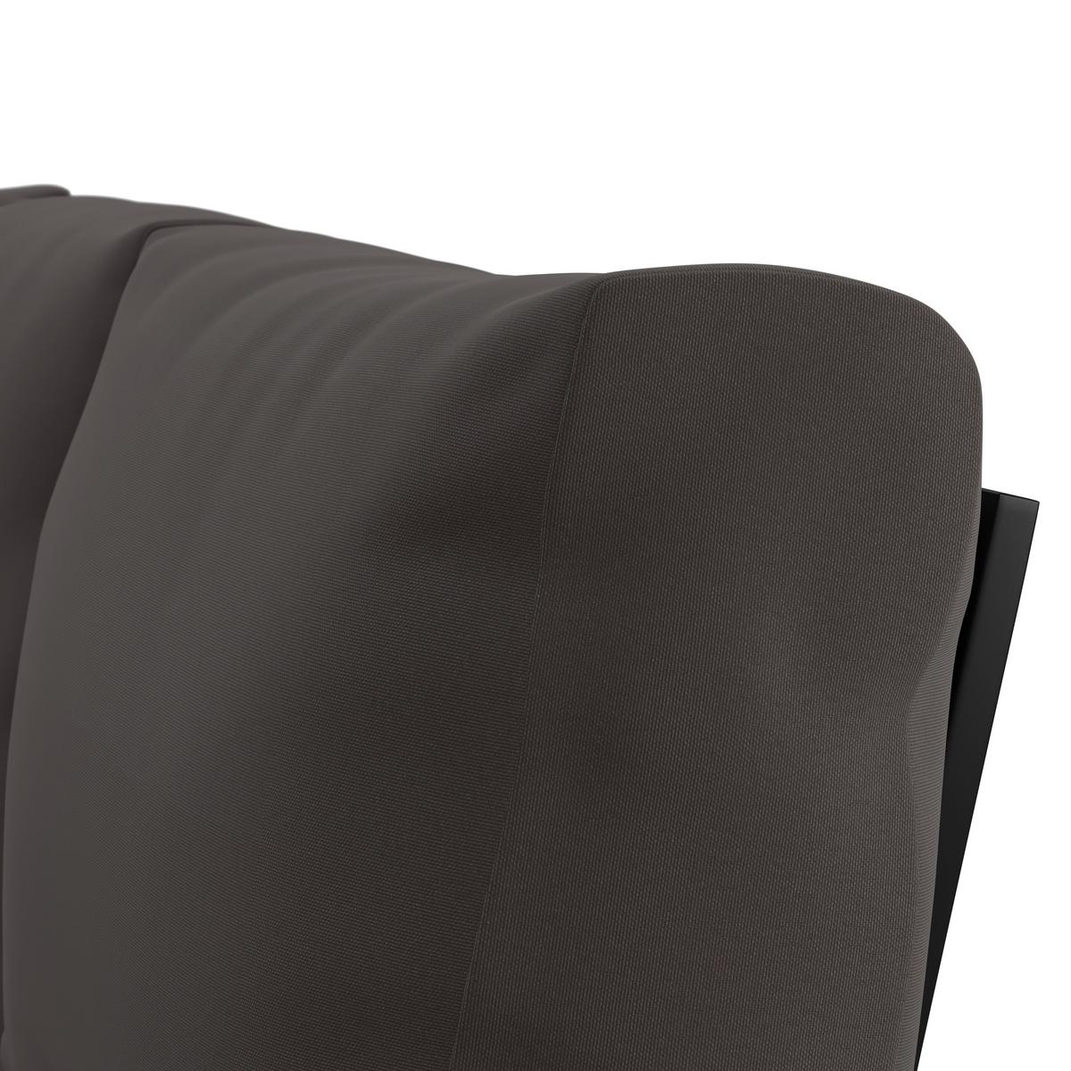 KOMPLET MEBLI TARASOWYCH SALERNO - szary, Design, metal/drewno (175/253cm) - Ambia Garden