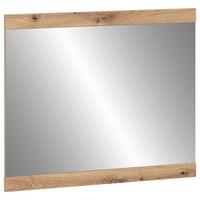 Oglindă TURINO - culoare lemn stejar, Modern, sticlă/material pe bază de lemn (86/72/2,2cm) - Modern Living