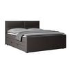 Boxspringbett Kyoto ca. 180x200 cm - Anthrazit, MODERN, Holz/Kunststoff (180/200cm) - MID.YOU