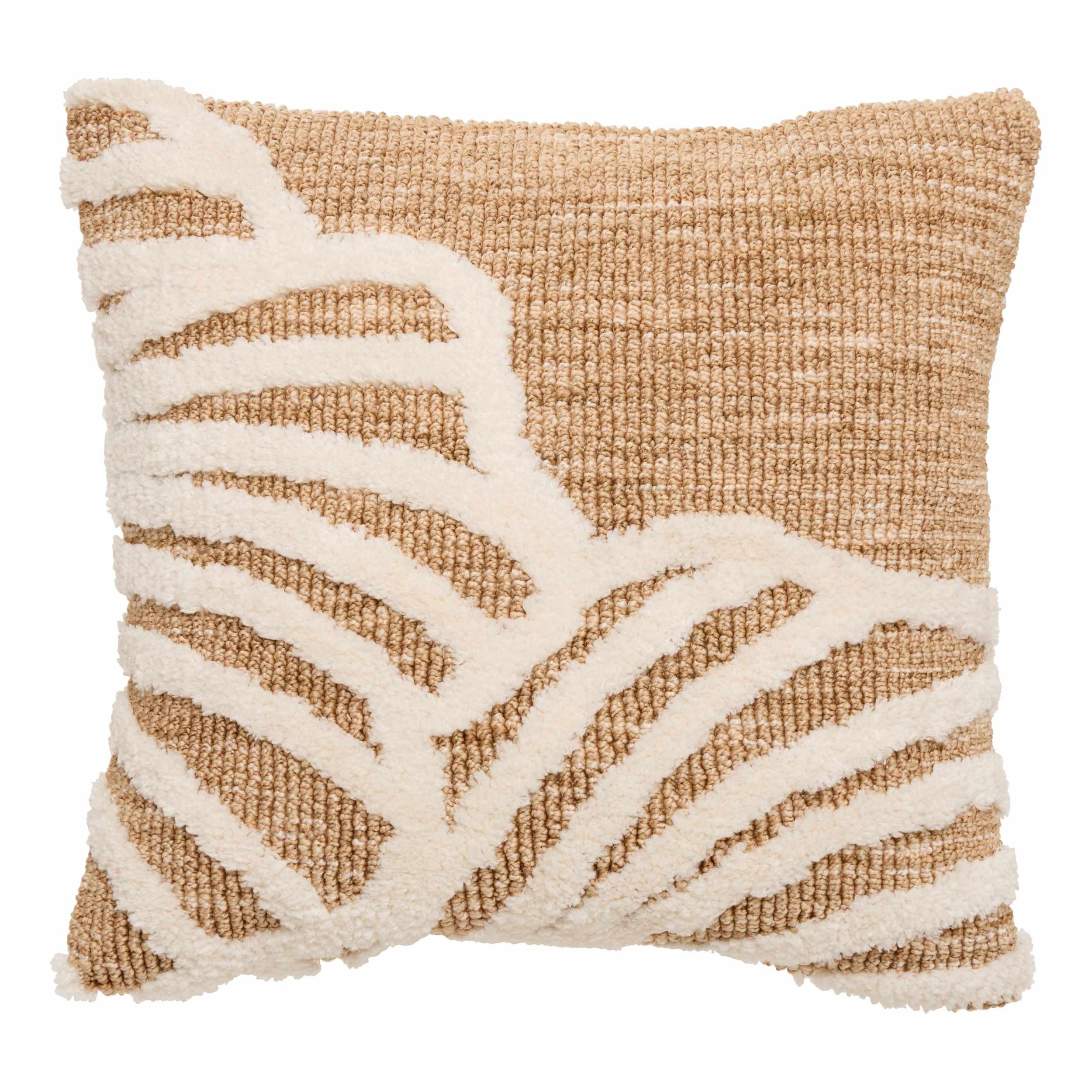 Ukrasni Jastuk Lomia 40x40cm - bež, Osnovno, tekstil (40/40cm)