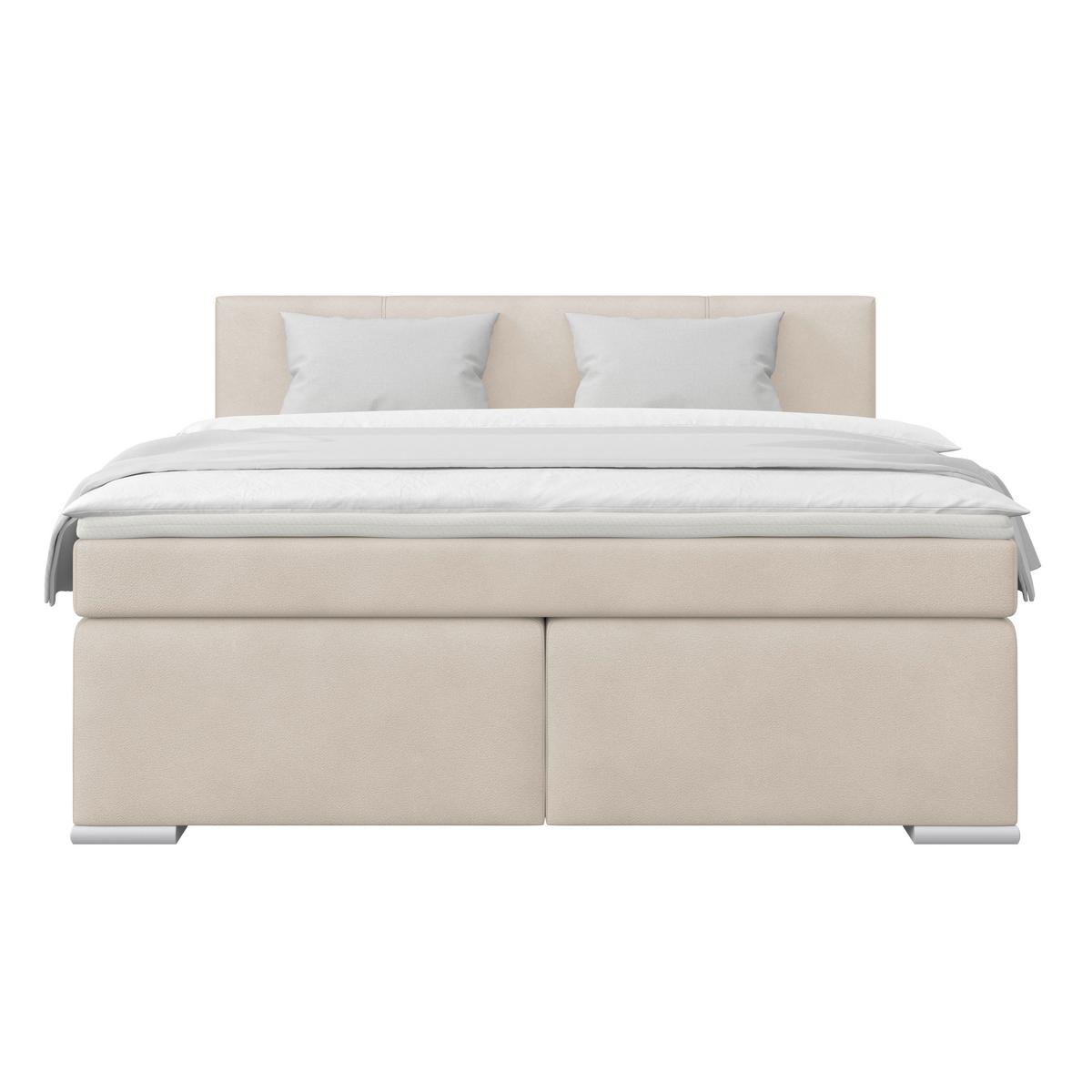 PAT BOXSPRING MIRA 1 - crem, Basics, plastic/metal (180/200cm)