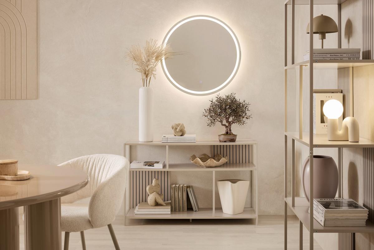 Polica Modano - kašmir, Moderno, metal/pločasti materijal (115/70/35cm) - Modern Living