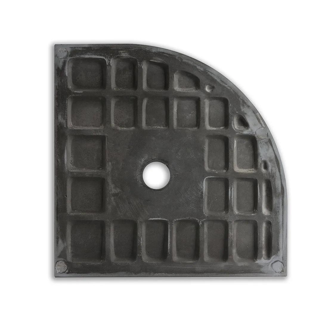 Cădiță duș PT2029 - antracit, Modern, piatră (90/3/90cm)