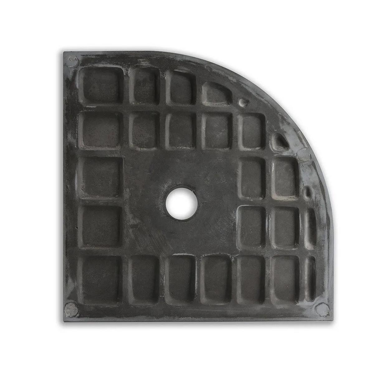 Cădiță duș PT2029 - antracit, Modern, piatră (90/3/90cm)