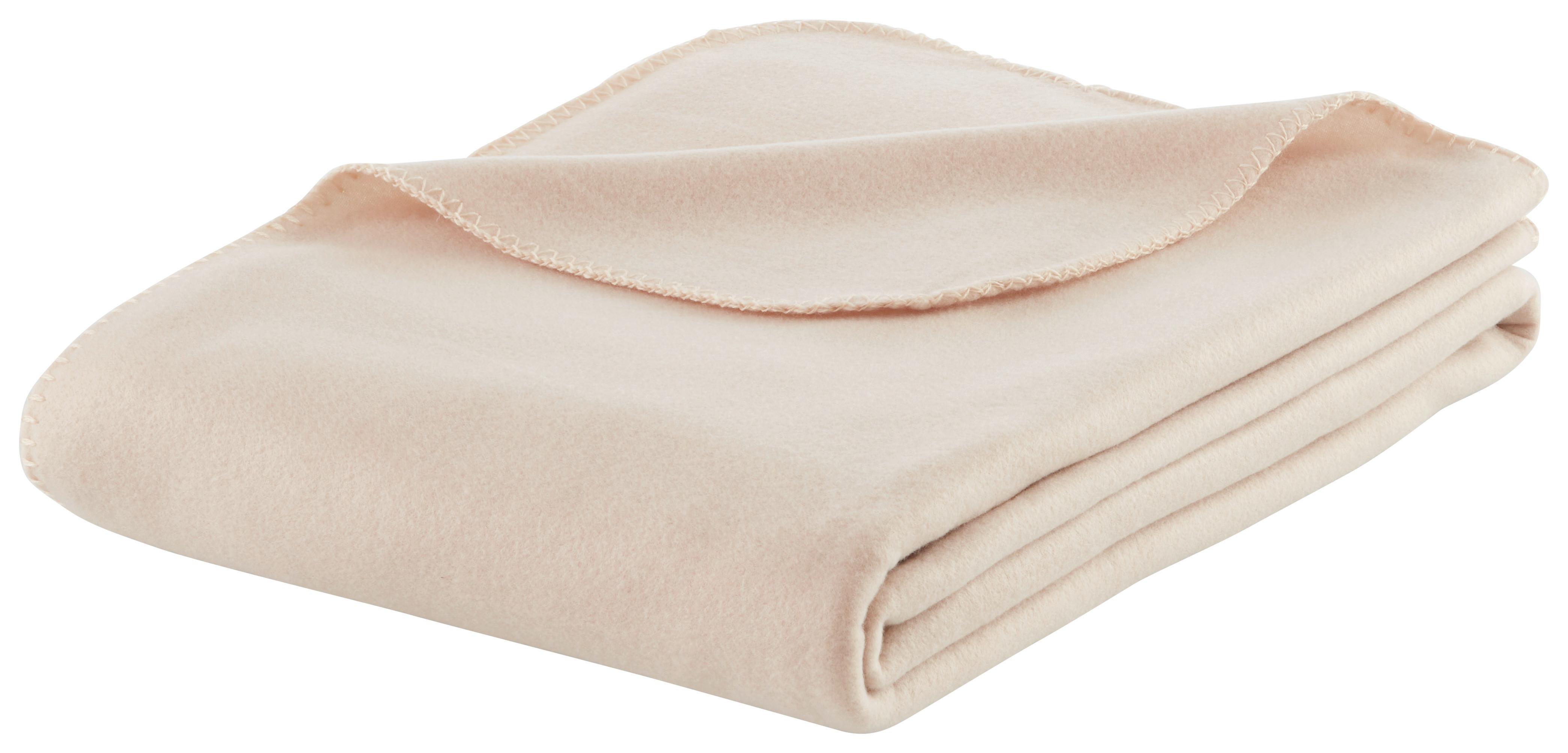 Fleecedecke Felicity in Beige ca. 140x200cm - Beige, KONVENTIONELL, Textil (140/200cm) - Modern Living