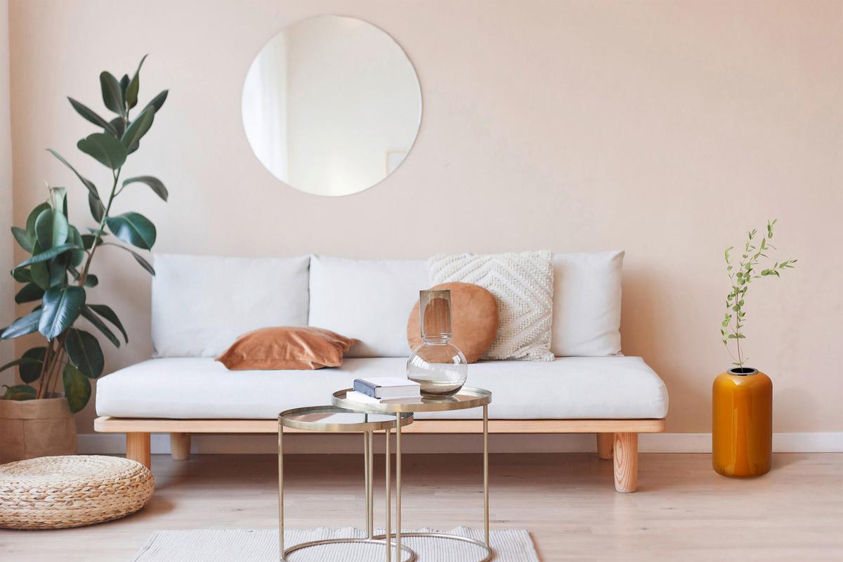 VASE ART DECO 225 - Gelb/Silberfarben, Trend, Metall (23/23/45cm) - Kayoom