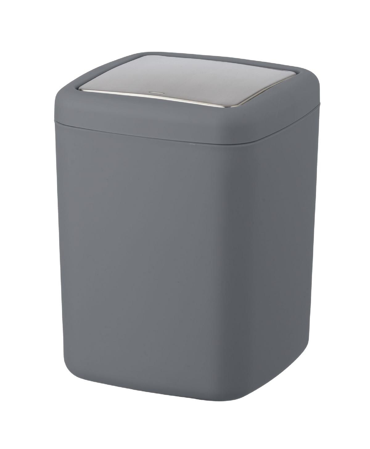 Coș de gunoi pentru cosmetice Barcelona - antracit, Modern, plastic (15/20/15cm) - Wenko