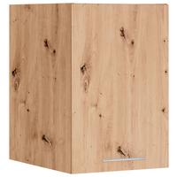 Aufsatzschrank Aileen Eiche Artisan - Chromfarben/Eiche Artisan, KONVENTIONELL, Holzwerkstoff/Metall (50/76/68cm) - Mömax