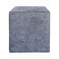 Tabure Kub - siva/crna, Moderno, drvni materijal/drvo (36/43/36cm) - Modern Living