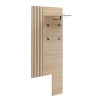 Garderobenpaneel Pisa Eichefarben - Eichefarben, MODERN, Holzwerkstoff (70/175/30cm) - Mömax