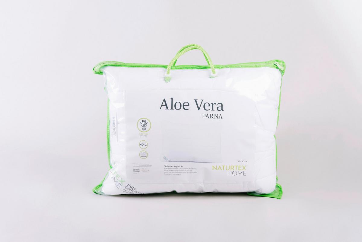 Párna Naturtex Aloe Vera 40/50cm - fehér, műanyag/textil (40/50cm) - Naturtex