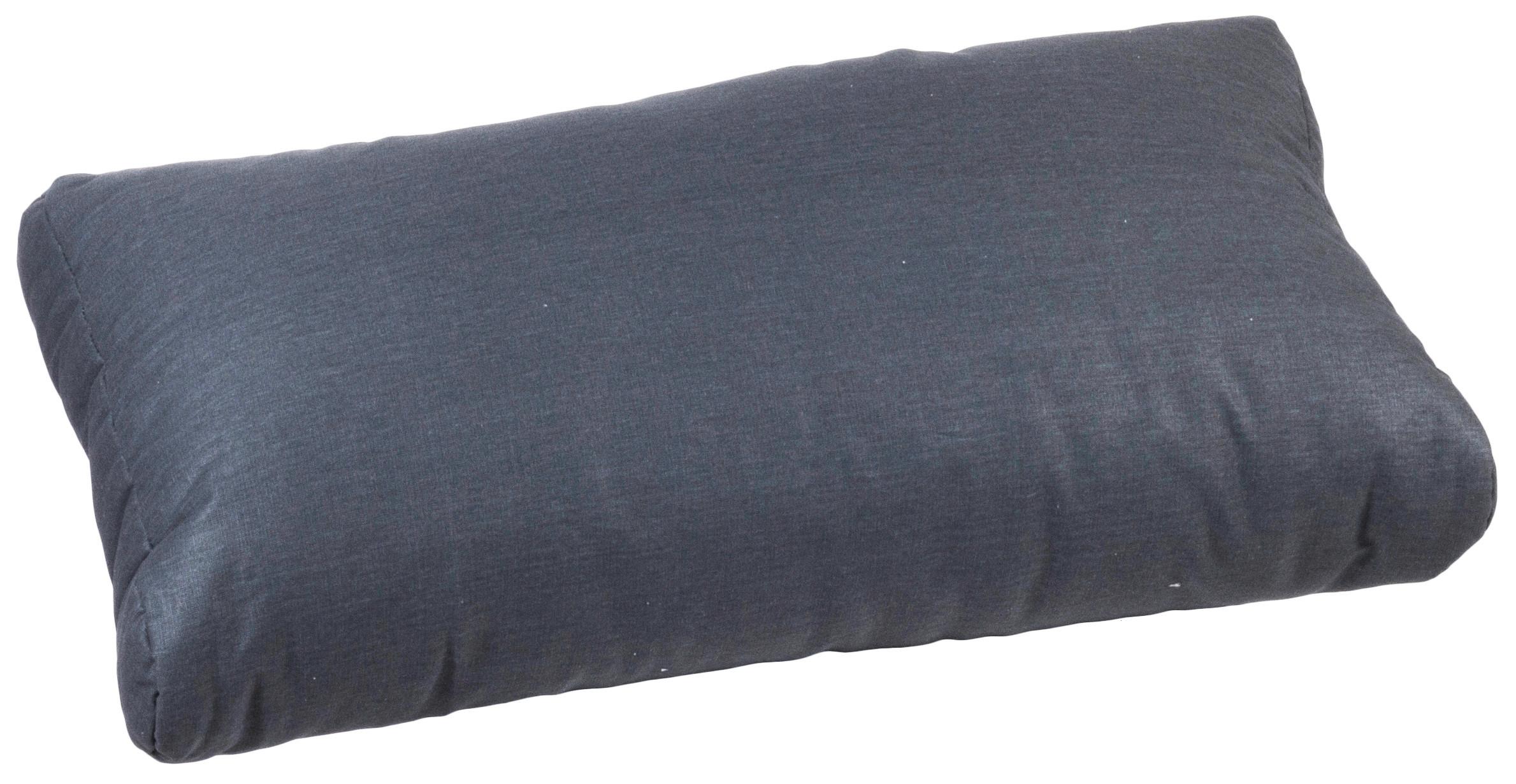 Loungerückenkissen ca. 80x40 cm Anthrazit - Anthrazit, Basics, Textil (80/40/20cm) - Gardenson