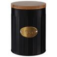 Vorratsdose Industry Ø ca. 11cm - Schwarz/Naturfarben, MODERN, Holz/Metall (11/15cm) - Mömax modern living Vorratsdose Industry Ø ca. 11cm - Schwarz/Naturfarben, MODERN, Holz/Metall (11/15cm) - Mömax modern living