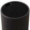 KNIVBLOCK BETTY - svart, Modern, plast (11/23,9cm) - Mömax