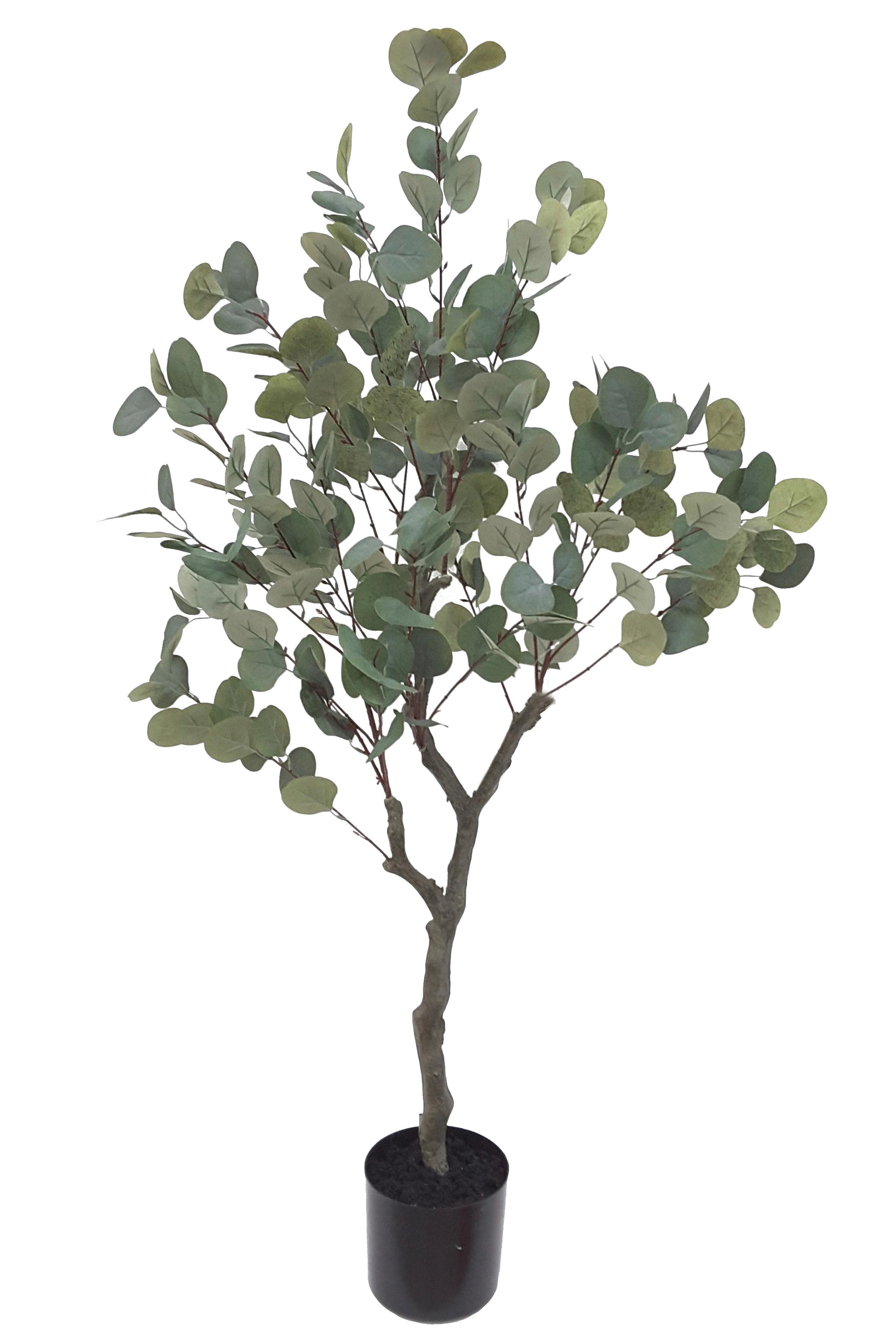 SZTUCZNA ROŚLINA MC-228900-M154 - zielony/ciemnoszary, Basics, tworzywo sztuczne/tkanina (122cm) - Ambia Home