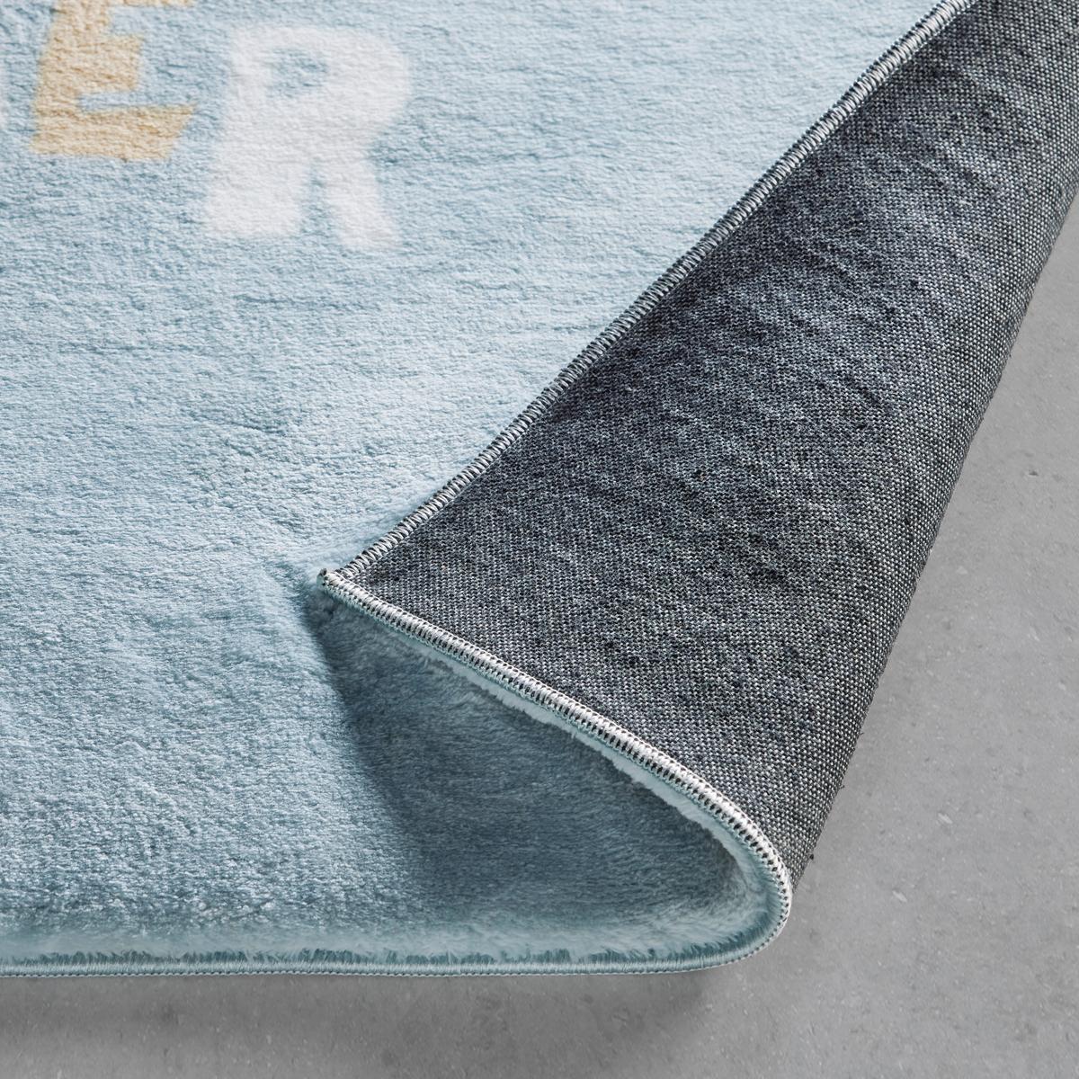 Kinderteppich Monster in Blau ca. 120x170cm - Blau, Textil (120/170cm) - Mömax