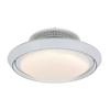 TAKFLÄKT KURTO - vit/kromfärg, Modern, plast (43/20cm) - Mömax