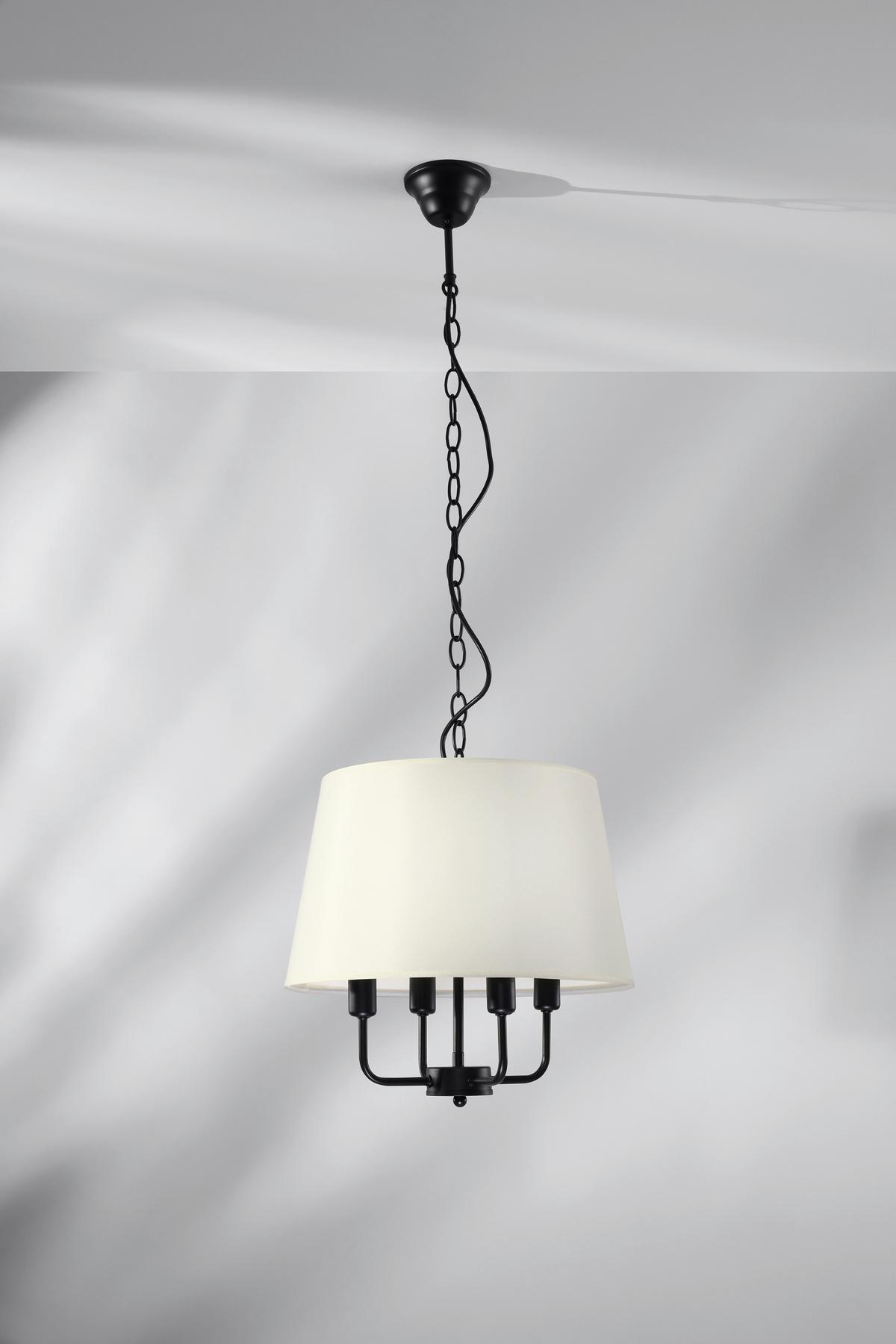 Viseća Svjetiljka Pasteri - zlatne boje/crna, Konvencionalno, metal (37,5/37,5/110cm)