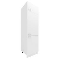Omara Za Posodo Esilo, Bela - bela/barve aluminija, Konvencionalno, kovina/leseni material (60/207/57cm) - MID.YOU