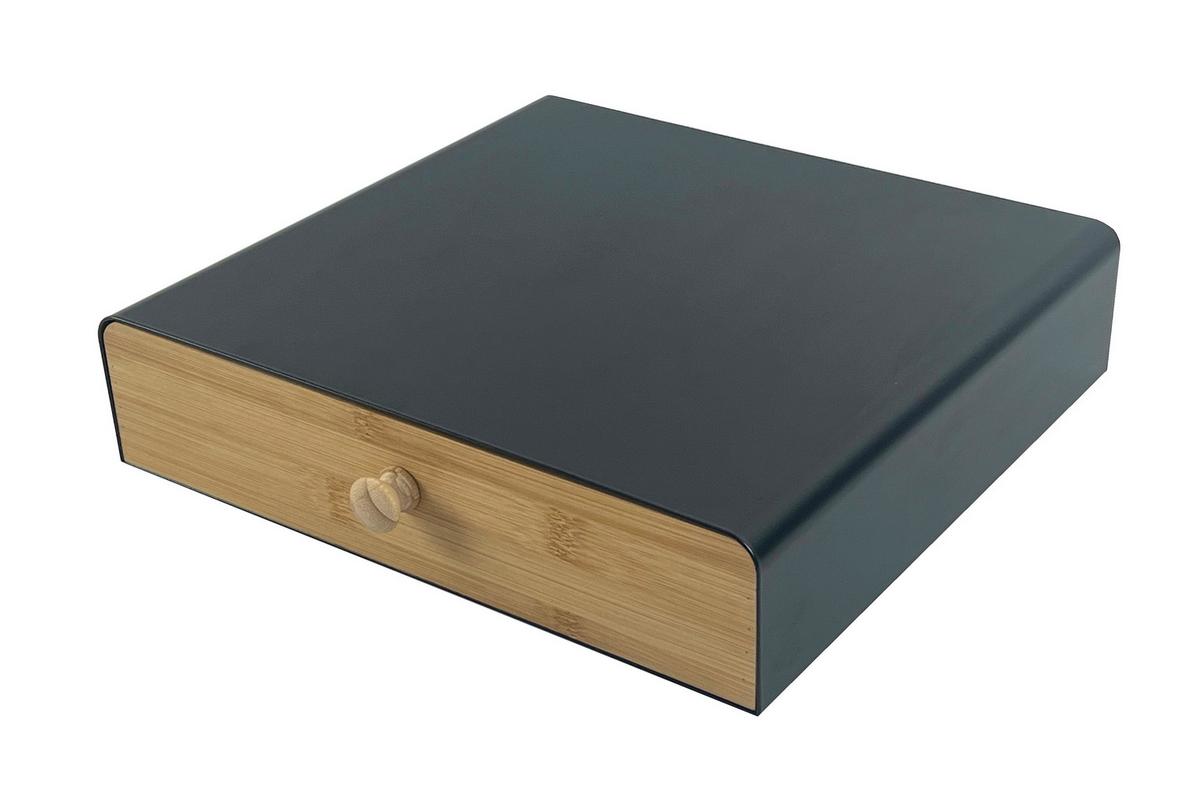 Organizator George 33x31x7,5cm - prirodne boje/crna, Konvencionalno, metal/prirodni materijali (33/31/7,5cm) - Mömax