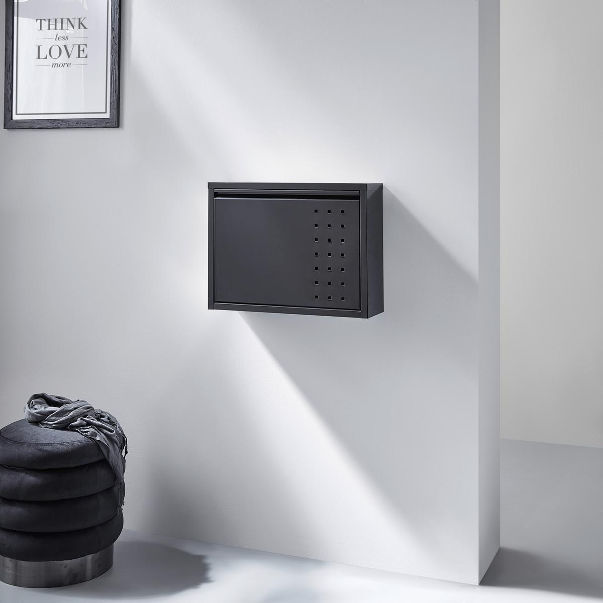 Schuhkipper in Schwarz - Schwarz, Modern, Metall (50/37/15cm) - Mömax