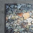 Teppich Digitaldruck Pave 70x130cm - Dunkelgrau/Hellgrau, Textil (70/130cm) - Mömax modern living