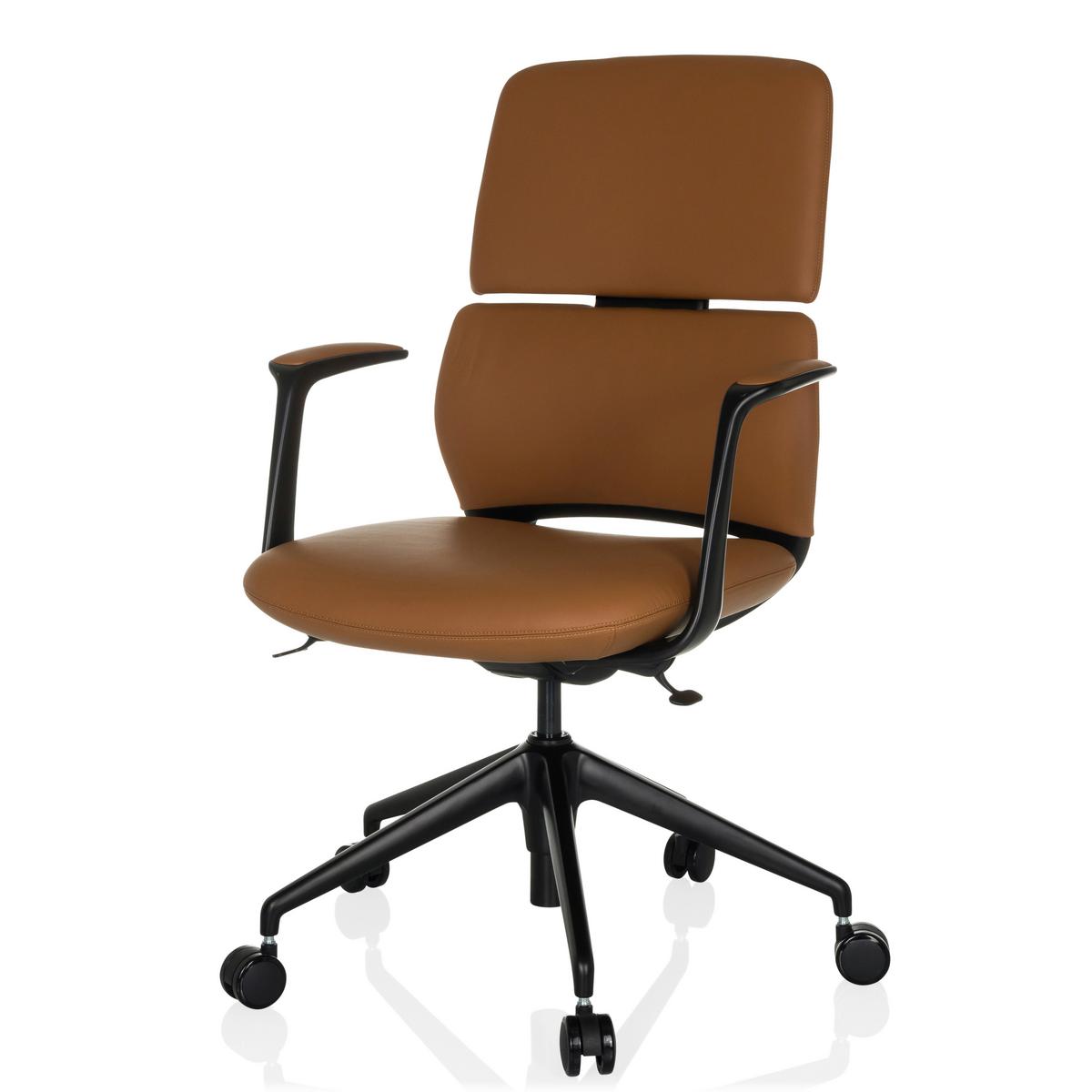 Vrtljivi Stol Atmos Designer - črna, Moderno, kovina/umetna masa (62/98-108/60cm) - MID.YOU