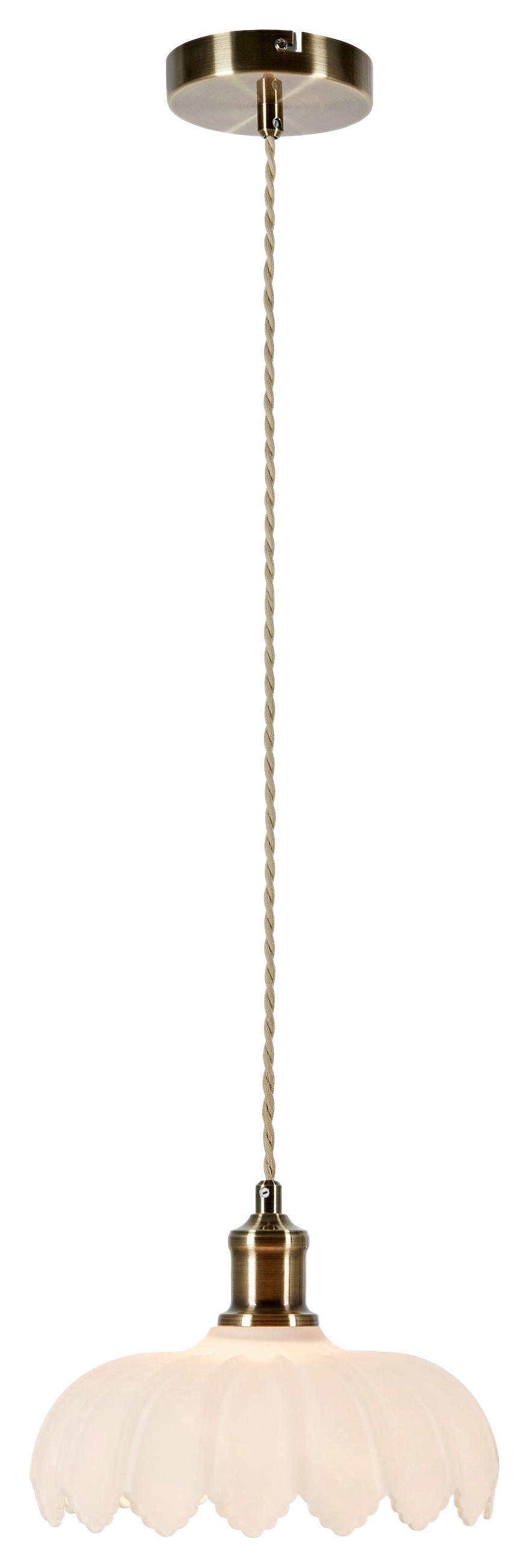 Hängeleuchte Kurage Weiß max. 40 Watt - Weiß, Basics, Metall (25,5/25,5/18cm) - Markslöjd
