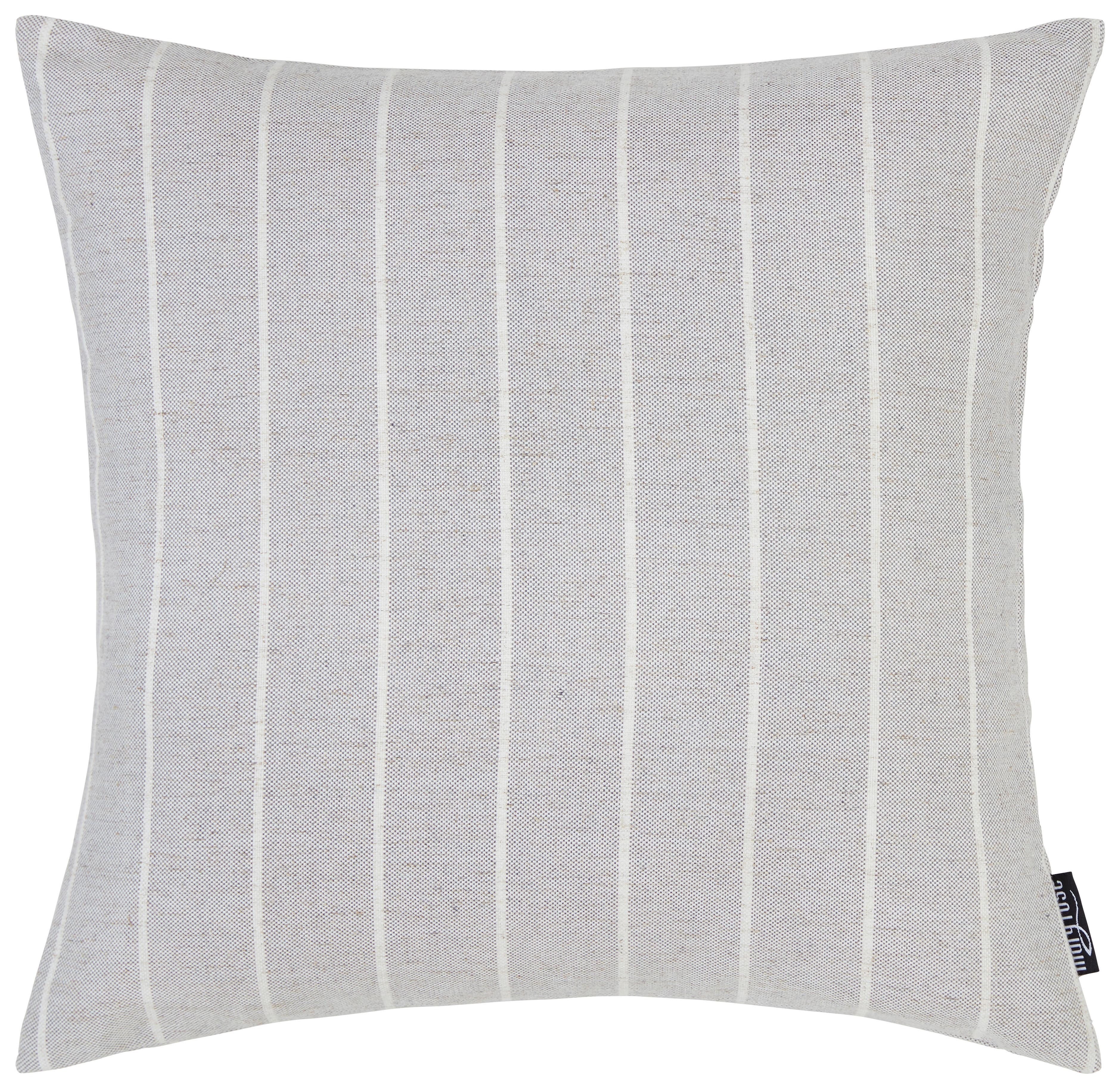 Zierkissen Sorelle in Hellgrau ca. 40x40cm - Hellgrau, MODERN, Textil (40/40cm) - Mary's