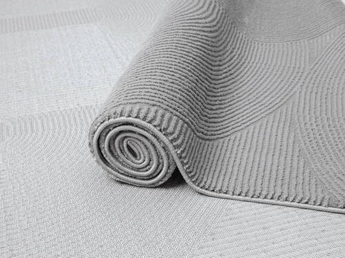 Webteppich Lima Grau ca. 200x290cm - Grau, KONVENTIONELL, Textil (200/290cm) - Novel