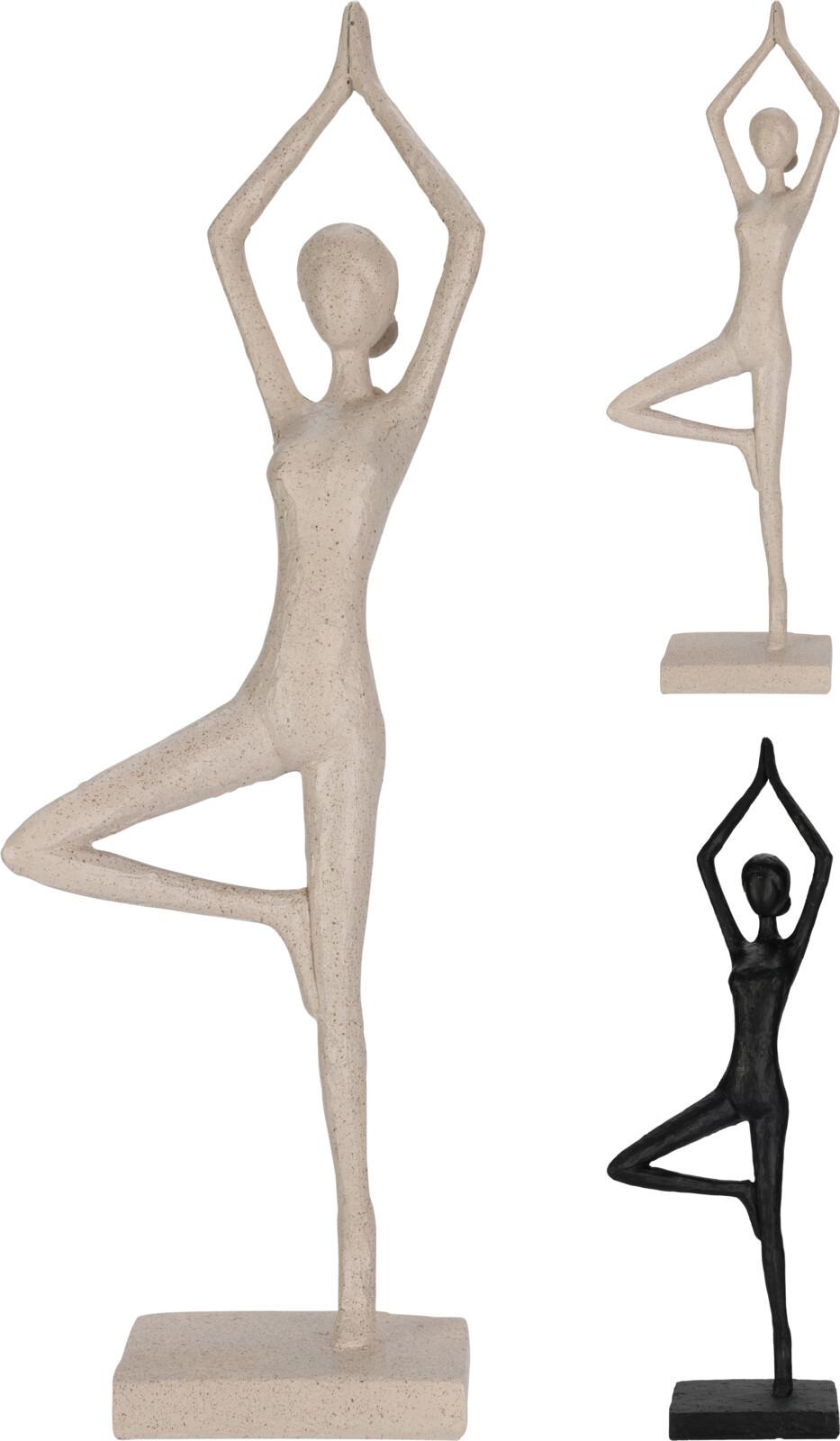 Statuetă feminină Yoga Lady - Basics (7/40/12cm)