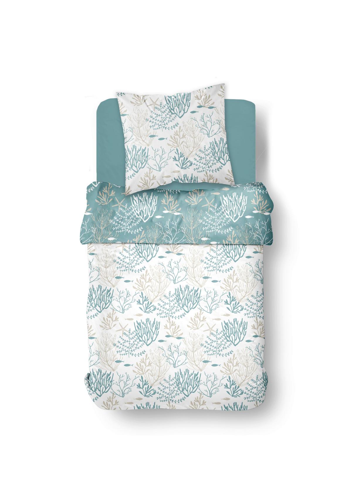 Posteljnina Sunshine - metino zelena, Moderno, tekstil (140/200cm)