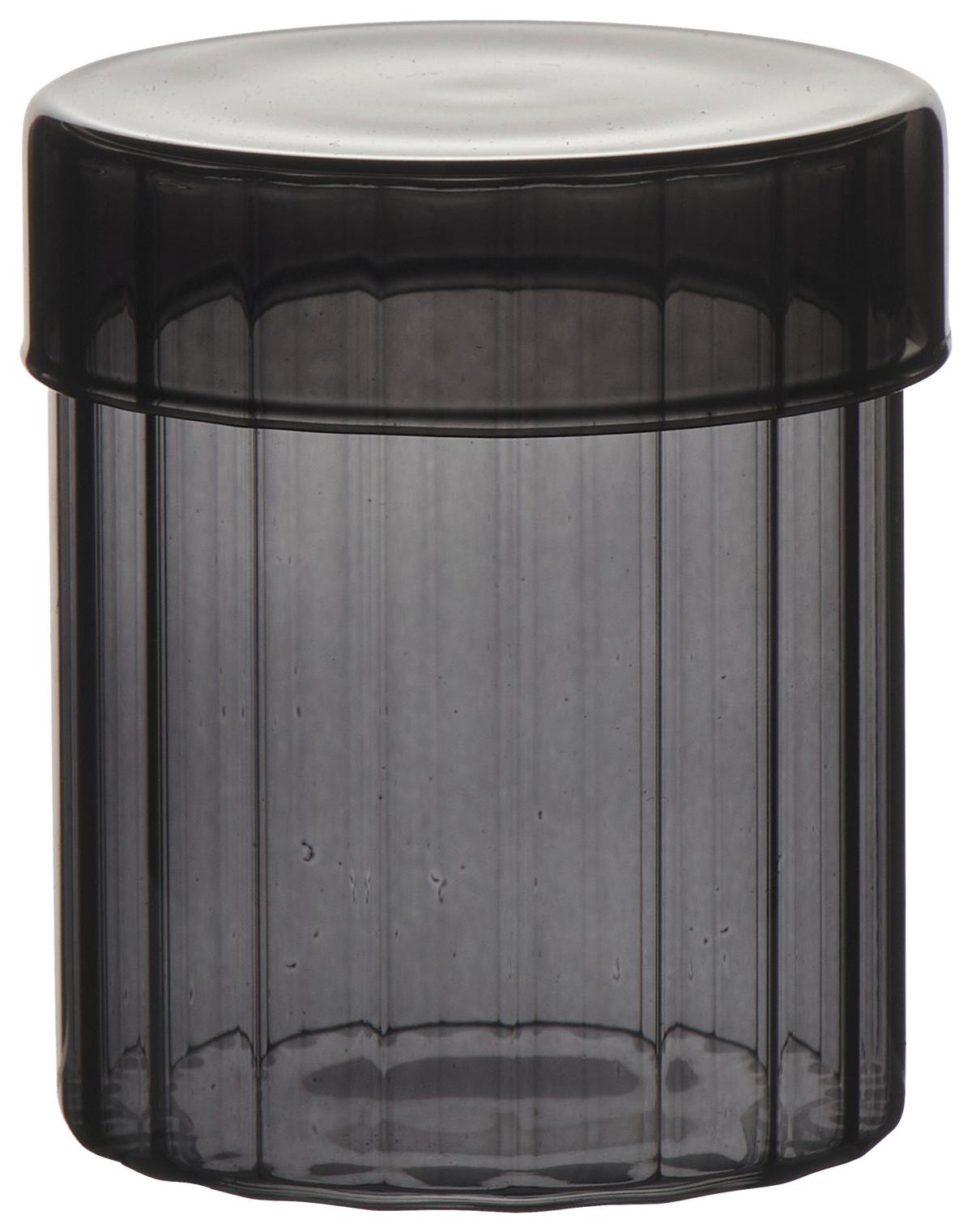 Dekodose Blacky Schwarz - Schwarz, Glas (7,5/9cm) - Mömax