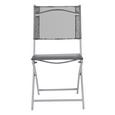Vrtni Stol Rüdiger - krom/antracit, kovina/umetna masa (43/83/53cm) - Mömax modern living Vrtni Stol Rüdiger - krom/antracit, kovina/umetna masa (43/83/53cm) - Mömax modern living