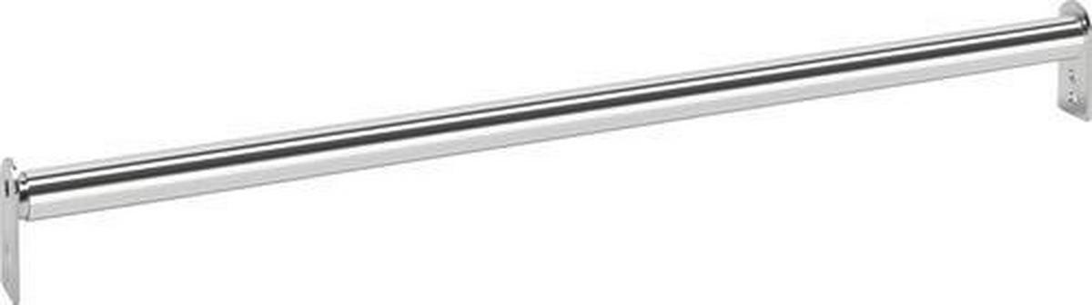 tringle à vêtements in Chromfarben - Chromfarben, Metall (60-110/7/3cm) - Mömax