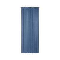 Perdea confecționată Ulrich - albastru, textil (135/245cm) - Modern Living